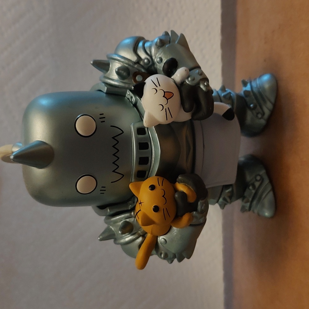 Fullmetal Alchemist Alphonse Elric With Kittens 452 Pop Vinyl Funko
